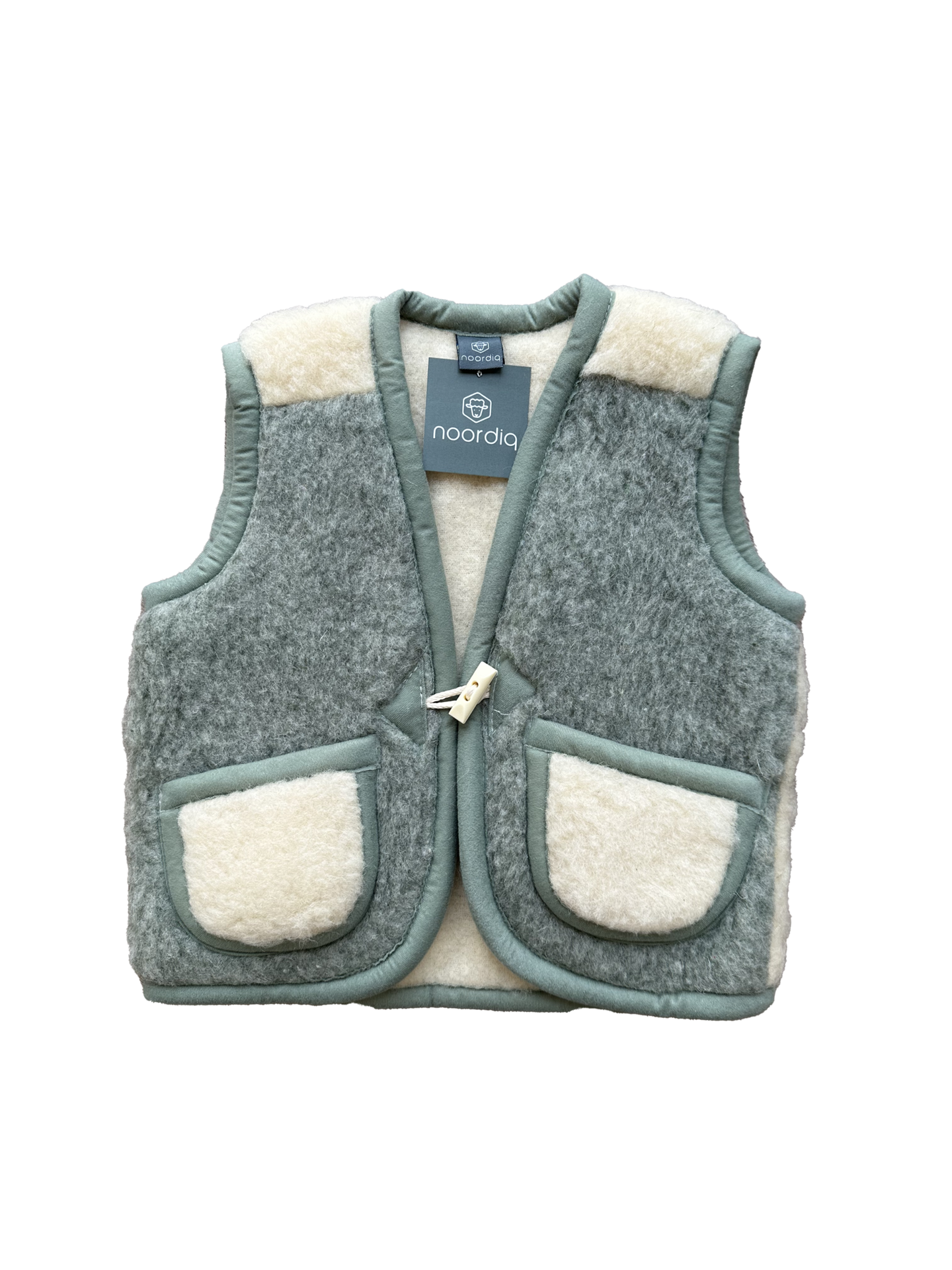 Merino Wollen Kinder Gilet | Noordiq