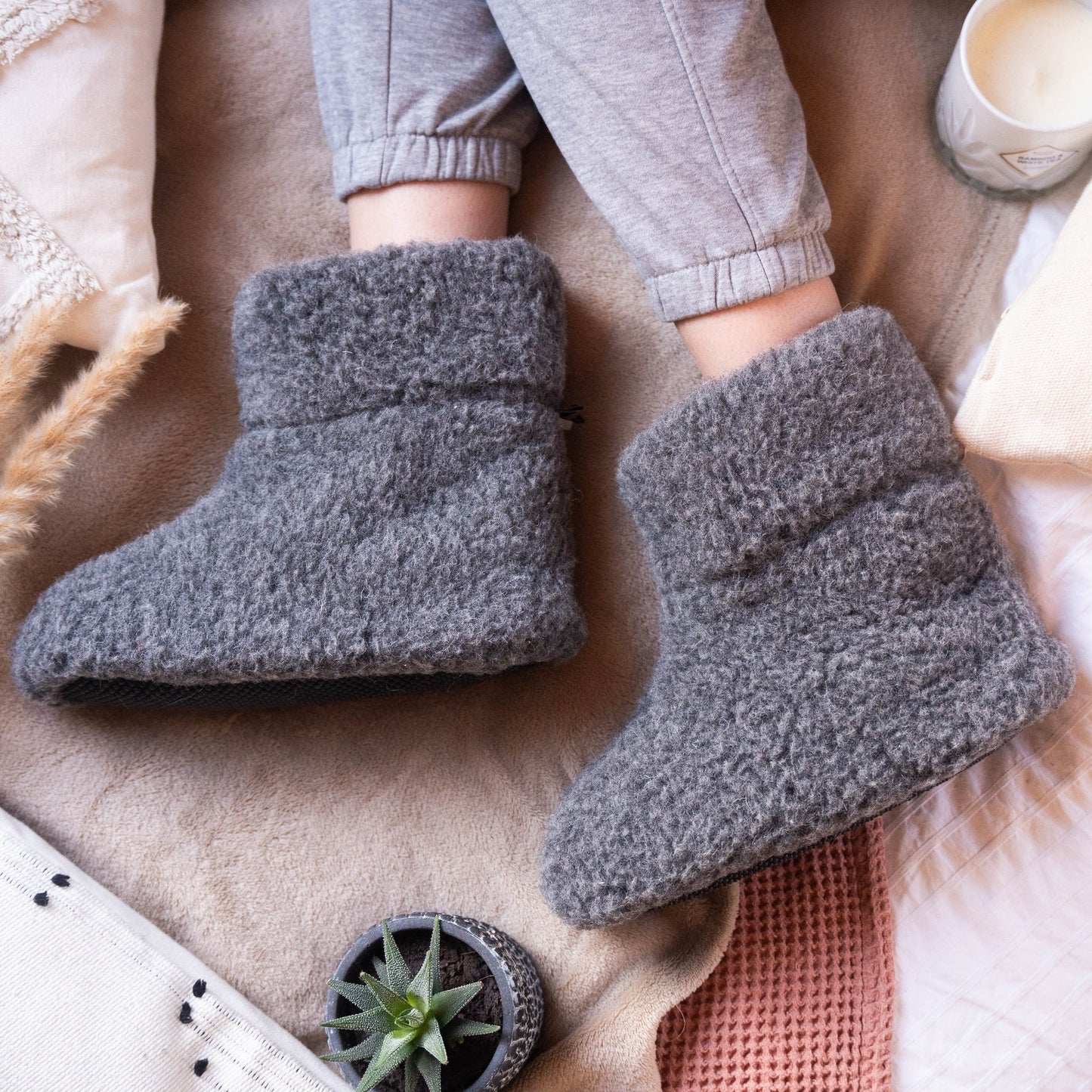 Noordiq merino wollen sloffen duurzaam en comfortabel voor dagelijks gebruik