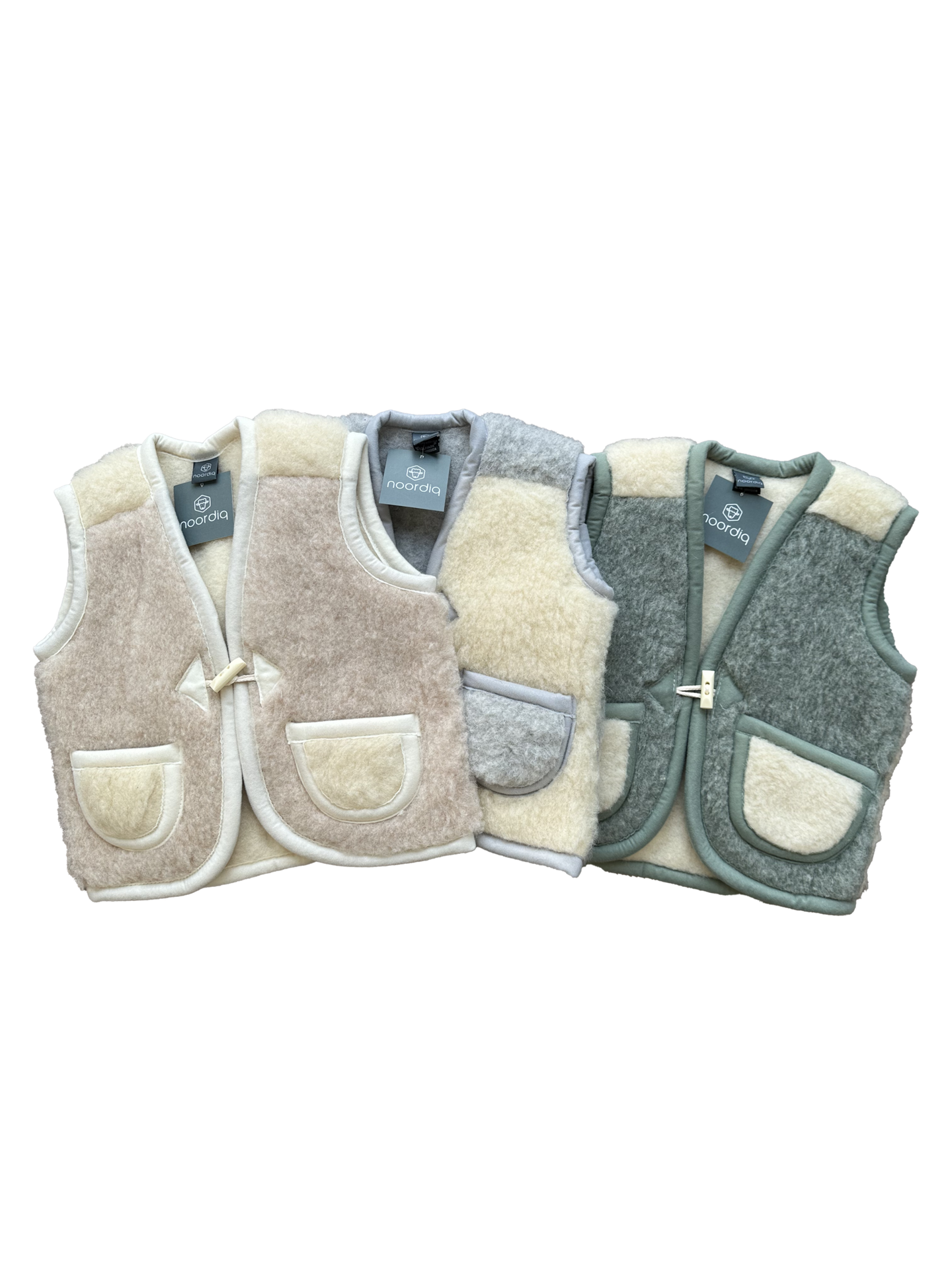 Merino Wollen Kinder Gilet | Noordiq